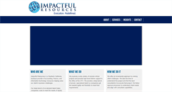 Desktop Screenshot of impactfulresources.com